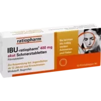 Ibu-ratiopharm 400mg akut Schmerztabletten