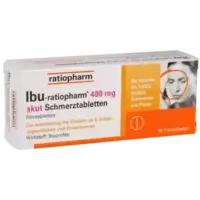 Ibu-ratiopharm 400mg akut Schmerztabletten