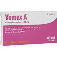 VOMEX A Kinder-Suppositorien 40MG